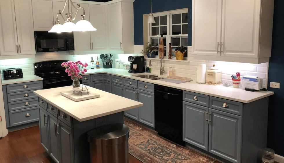 Lacquer Kitchen Cabinets
