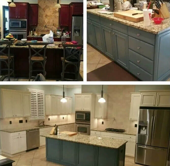 Paint kitchen cabinets