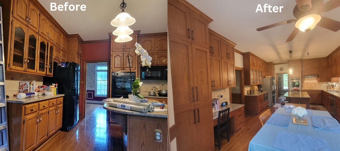 Cabinet Staining